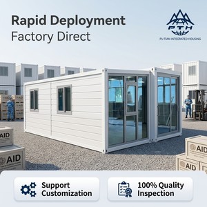Industrial Prefabricated Site Office Staff Quarters Dormitory Expandable Modular Mobile Steel Structure Unit