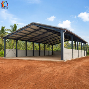 Large Span Steel Structure Building With Fast Installation And Durable Metal Frame System