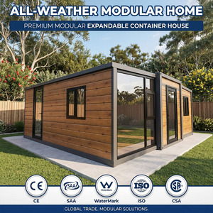 Modular Mobile Home Villas Prefabricated Expandable Container House