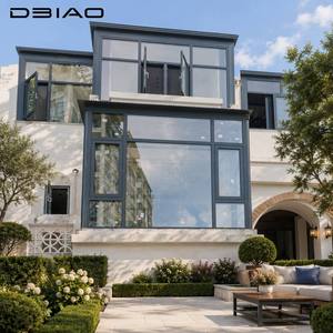 Luxury Four Seasons Aluminum Double Tempered Glass Sunroom Villa