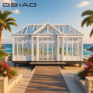 Luxury Modern Aluminum Frame Soundproof Garden Villa Sunroom